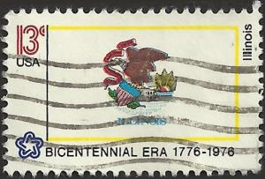 # 1653 USED STATE FLAG ILLINOIS