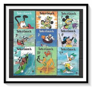 Turks & Caicos #399-407 Disney Year of The Child MNH