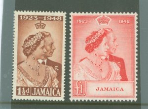 Jamaica #138-139 Mint (NH) Single (Complete Set)