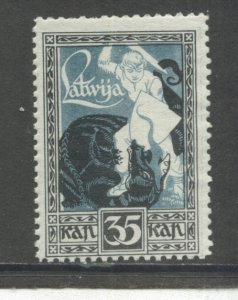 Latvia 66 MNH cgs (2