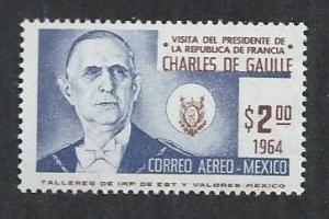 MEXICO SC# C281 FVF/MNH 1964