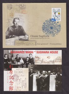 Lithuania Japan Consulate Sugihara Cover, House Card, Seals