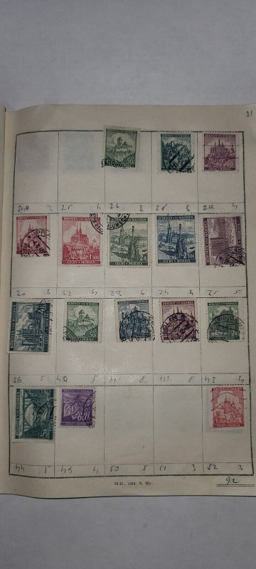 Dealer Stamp Approval Book(Czechoslovakia, Denmark, Finland, France)