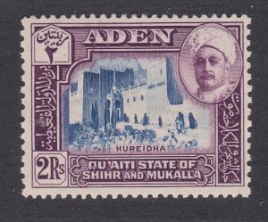ADEN SHIR & MUKALLA 1942 2R SG10 MNH cat £16................................W832