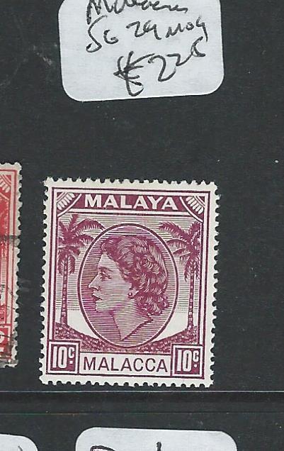 MALAYA MALACCA (P1208B) QEII 10C  SG29  MOG