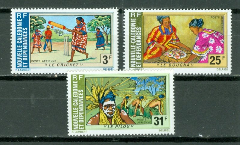 NEW CALEDONIA  #C122-124...SET...MNH...$6.75