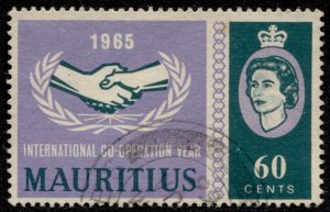 Mauritius #294 Itnl. Co-op Year Used CV$0.40