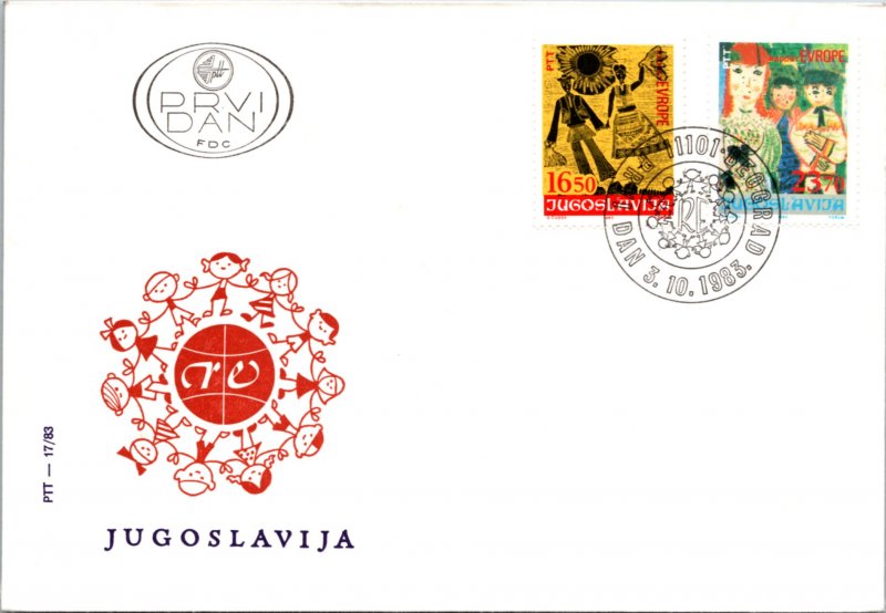 Yugoslavia, Worldwide First Day Cover