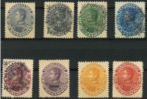 VENEZUELA REVENUE STAMPS 1893-1901 SIMON BOLIVAR UNUSED