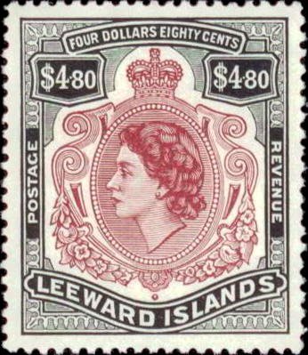 Leeward Islands 147 mnh