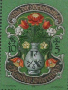 AUSTRIA 1995 SC#B362 STAMP DAY-OVERPRINT-TRILATERALE GMUNDEN'95- MH S/S VF