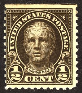 U.S. #551 MINT OG LH