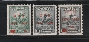 Haiti C49-C51 Set MH UPU