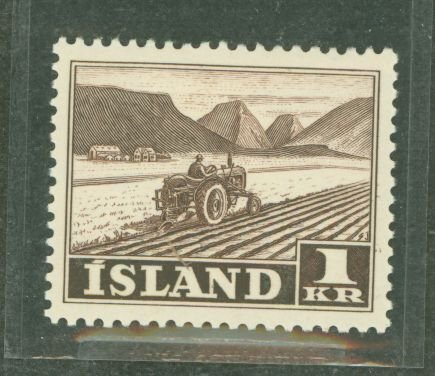 Iceland #264 Unused Single