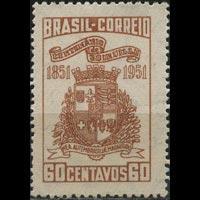BRAZIL 1951 - Scott# 704 Joinville Cent. Set of 1 NH