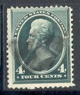 US STAMP #211 - Andrew Jackson Perf 12 American Bank Note Company Issue