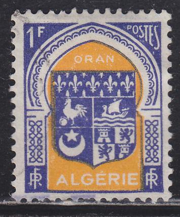 Algeria 212 Arms of Oran 1947