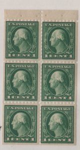 424d 1c Washington Booklet Pane