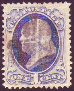 U.S. #182 Franklin USED