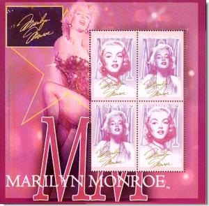 GAMBIA SHEET MARILYN MONROE
