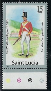 St Lucia 876b MNH 1988 issue (an2315)