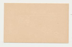 ZANZIBAR 1904 ½a SPECIMEN REPLY PAID CARD, VF UNUSED H&G#15 (SEE BELOW