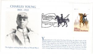 #2818 Buffalo Soldiers – Black Heritage Unknown Cachet SC22a