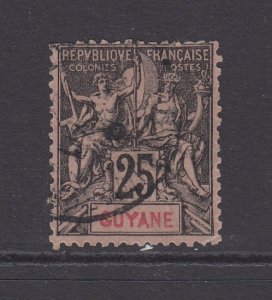 French Guiana, Scott 42 (Yvert 37), used