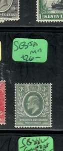 EAST AFRICA   & UGANDA  (P1901B)  KE  3C    SG 35A      MOG 