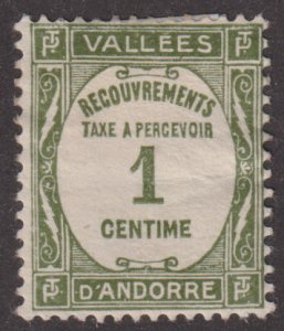 Andorra J16 Postage Due 1935