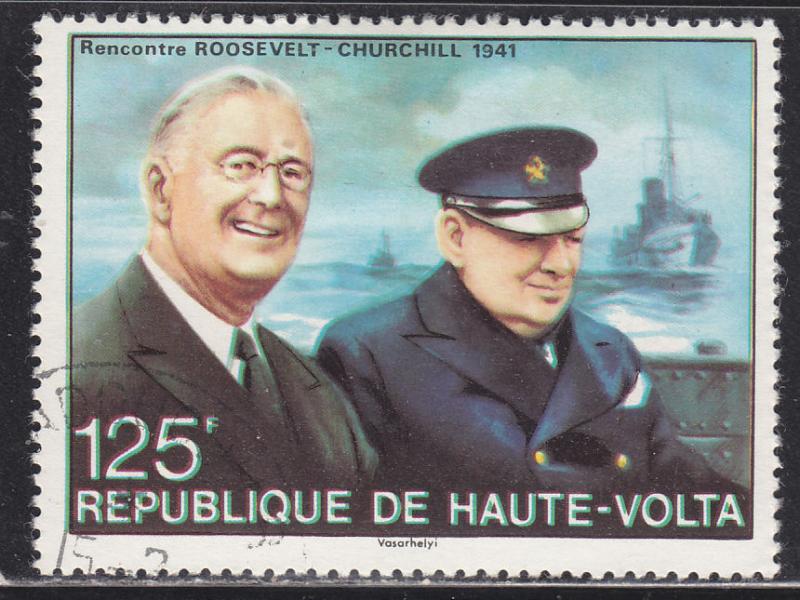 Burkina Faso 349 Sir Winston Churchill 1975