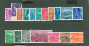 India #254-271  Single (Complete Set)