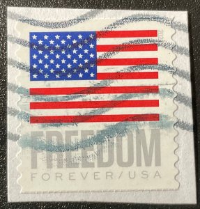 US #5789A Used Coil Single OP Freedom Flag “Long May It Wave”