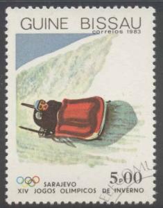 Guinea Bissau ~ #508 ~ Olympics - Bobsled ~ Used CTO