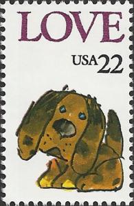 # 2202 MINT NEVER HINGED LOVE PUPPY