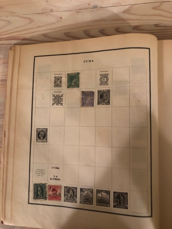 Modern Stamp Album Circa 1921