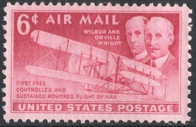 SC#C45 6¢ Wright Brothers (1949) MNH