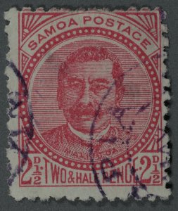 Samoa #14 Used VG APIA Place Cancel HRM