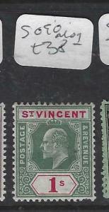 ST VINCENT (P2805B)   KE  1/-  SG  90   MOG