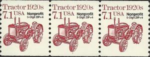 P.N.C. 1 # 2127b MINT NEVER HINGED PRE-CANS. TRACTOR