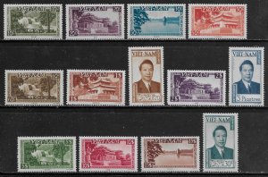 Vietnam Scott #'s 1 - 13 MH