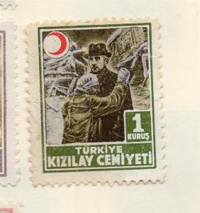 Turkey 1955-56 Early Issue Fine Mint Hinged 1k. 085741