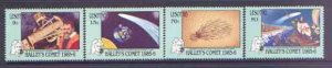 LESOTHO - 1986 - Halley's Comet - Perf 4v Set - Mint Never Hinged