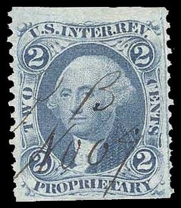 U.S. REV. FIRST ISSUE R13b  Used (ID # 92639)