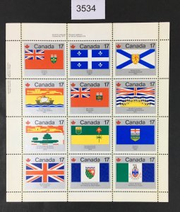 CANADA STAMPS # 832A SHEET 1979 MINT OG NH CAT. $ LOT #3534