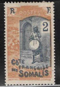 Somali Coast Scott 81 MH* Drummer stamp similar centering