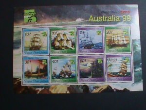 PAPUA NEW GUINEA-1999-AUSTRALIA'99-MNH S/S SCV.$6 VF