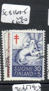 FINLAND RED CROSS   SC B163-165     VFU     P0919H