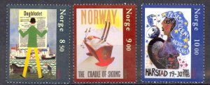 Norway Sc# 1374-1376 MNH 2003 Europa