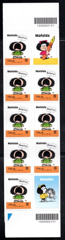 Mafalda with barcode and right block erynnophile